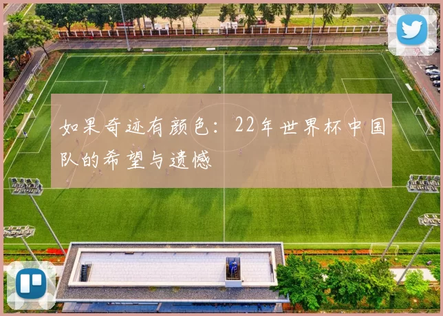 如果奇迹有颜色：22年世界杯中国队的希望与遗憾